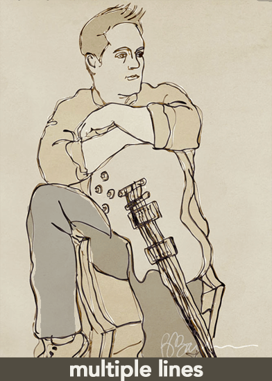 custom art simple line