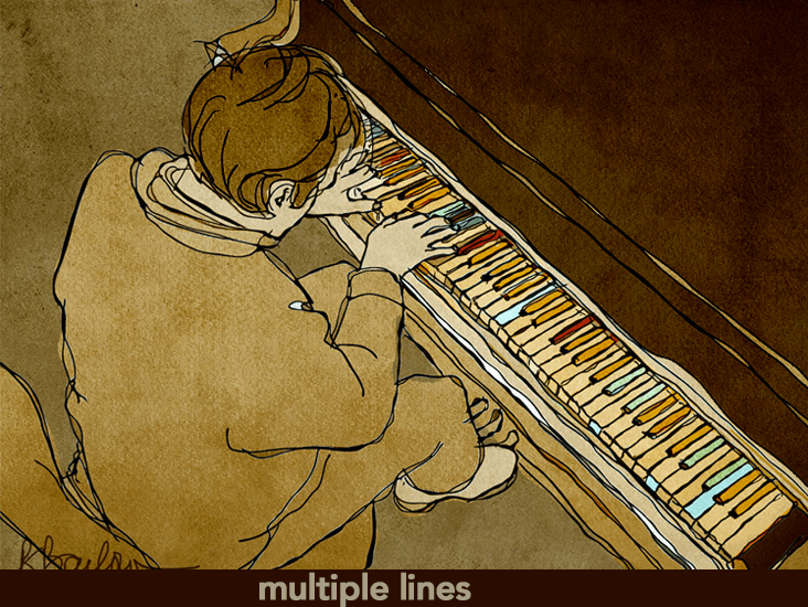 just yours simple line photo art